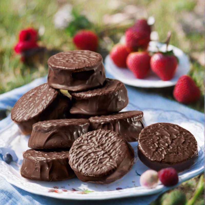 Dark Chocolate Alfajores Box - Gluten Free Wooden Table Baking Co.
