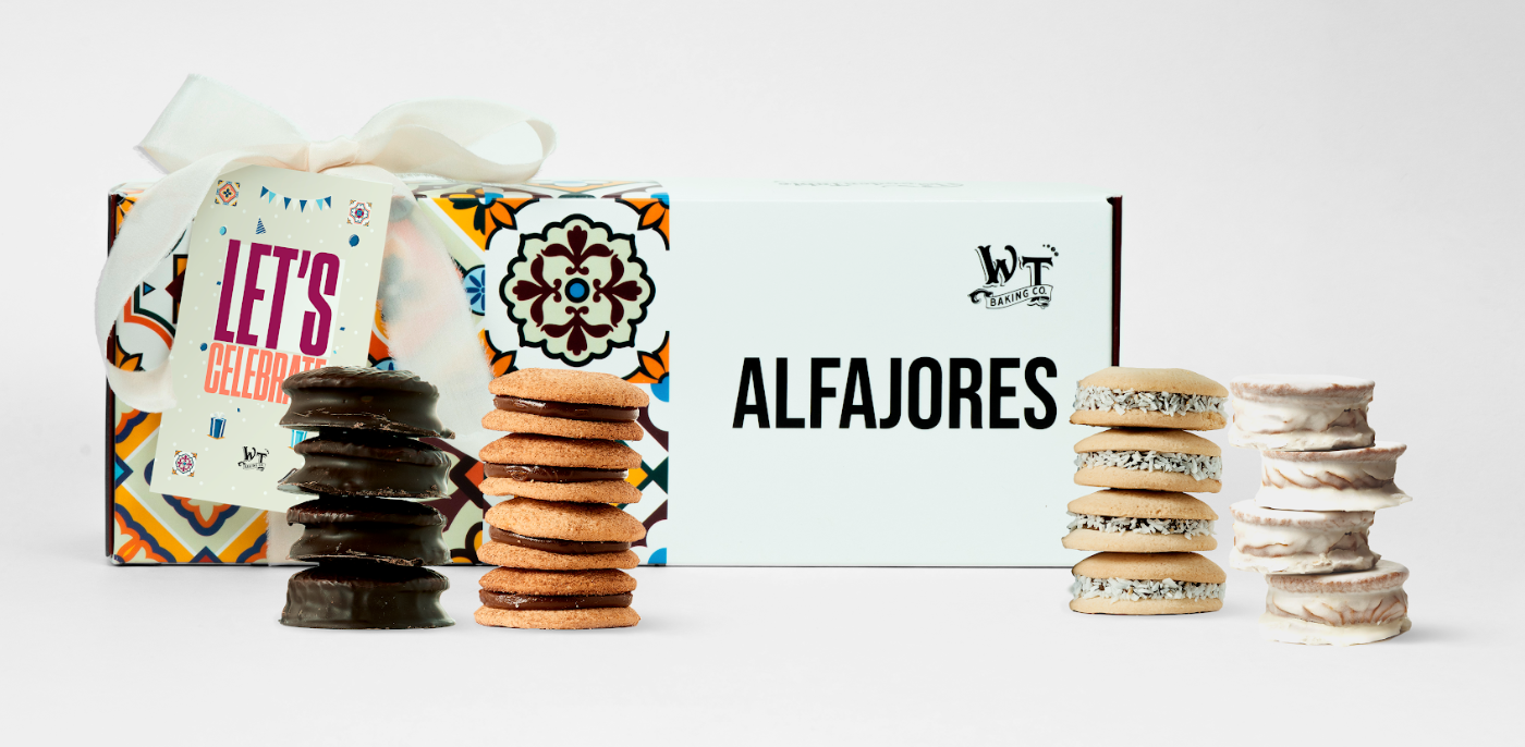 The Greatest Hits: Alfajores Sampler Wooden Table Baking Co.