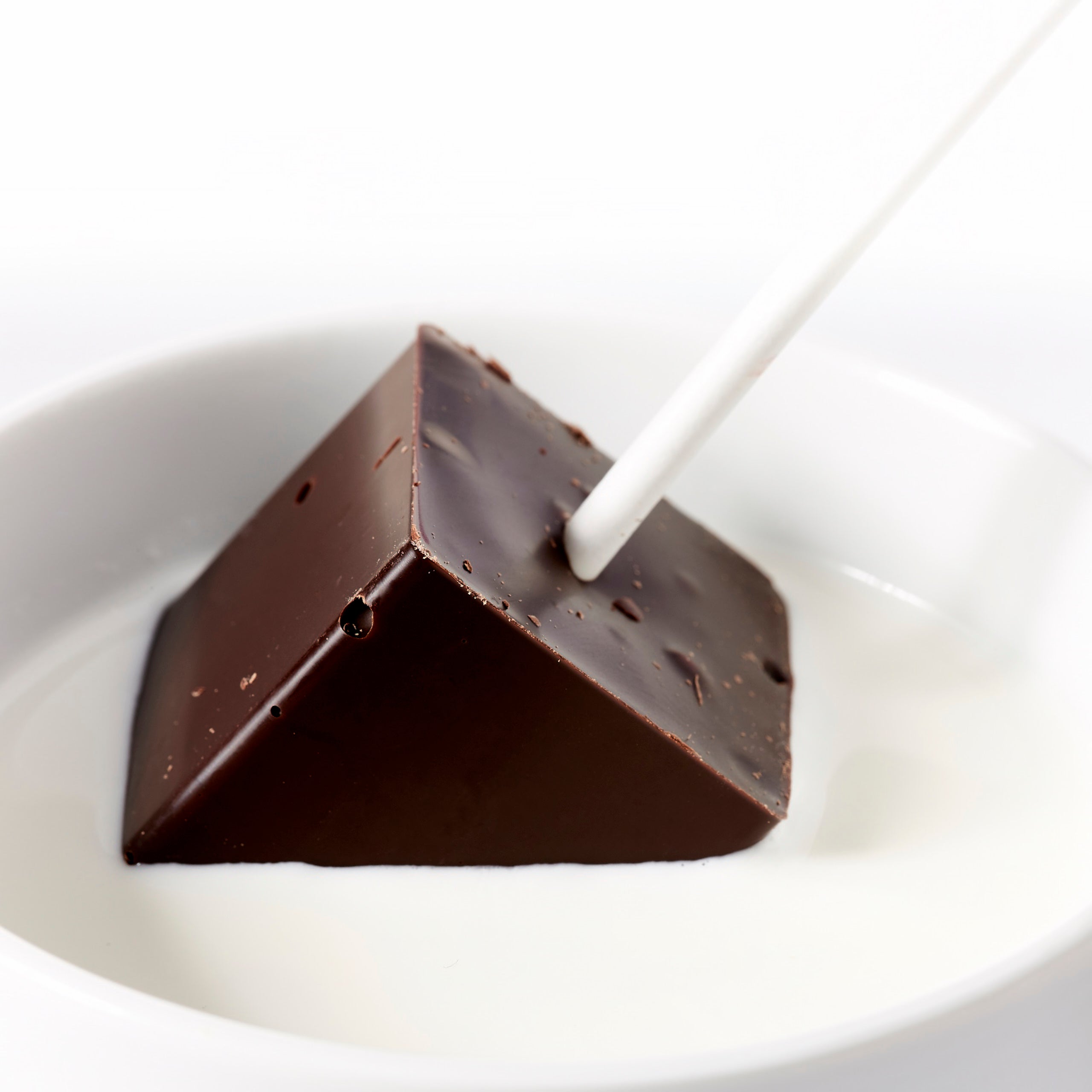 Hot Chocolate Stirrers: Dark Chocolate + Peppermint – Wooden