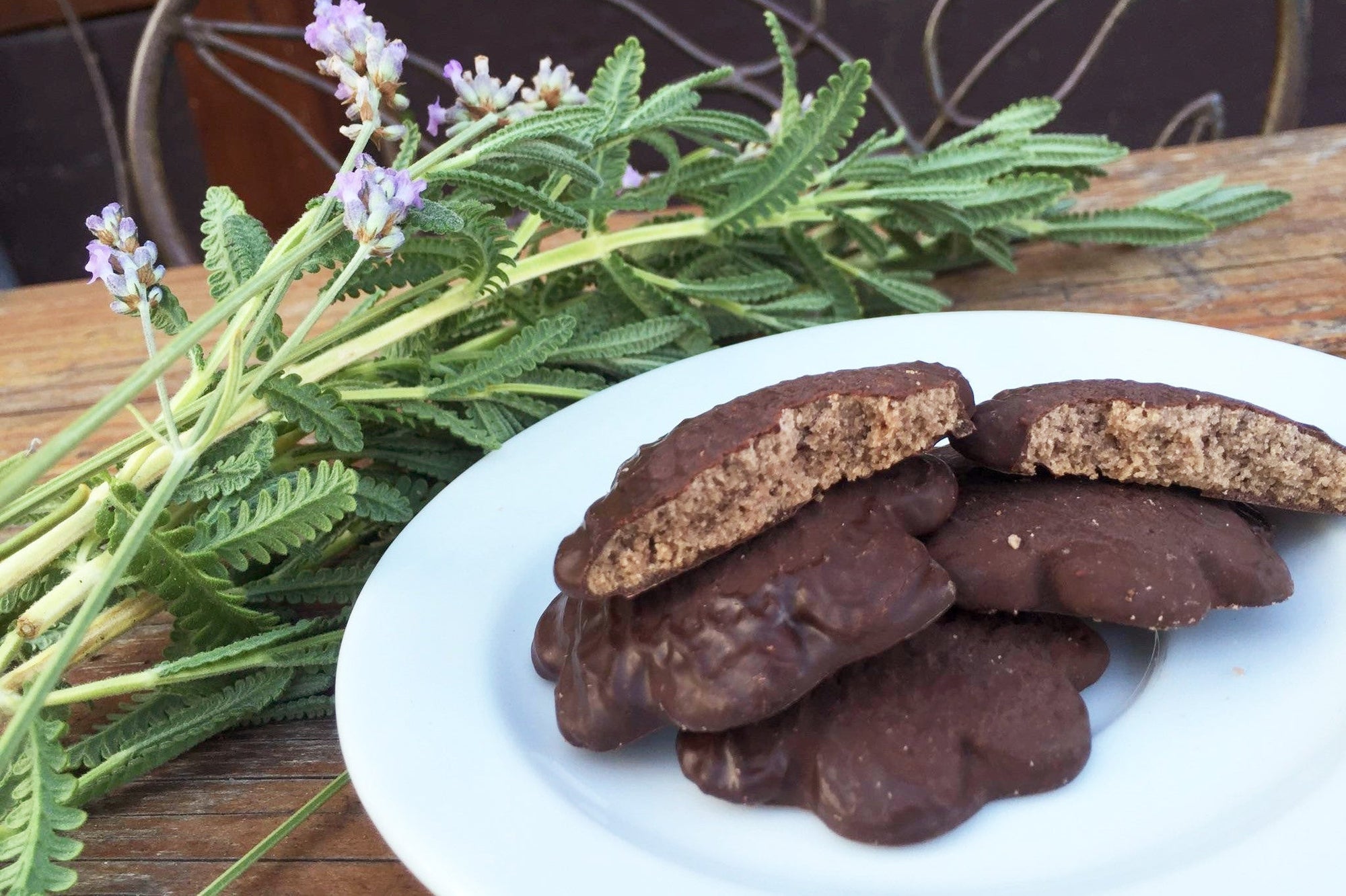 Lavender Chocolate Cookies – A Floral Delight in Every Bite