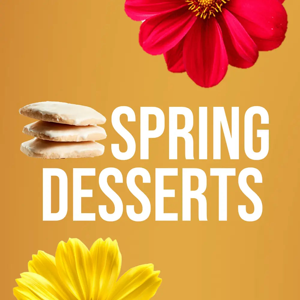 spring treats and cookies