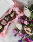 Mixed Heart shaped alfajores Wooden Table Baking Co.