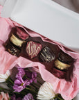 Mixed Heart shaped alfajores Wooden Table Baking Co.