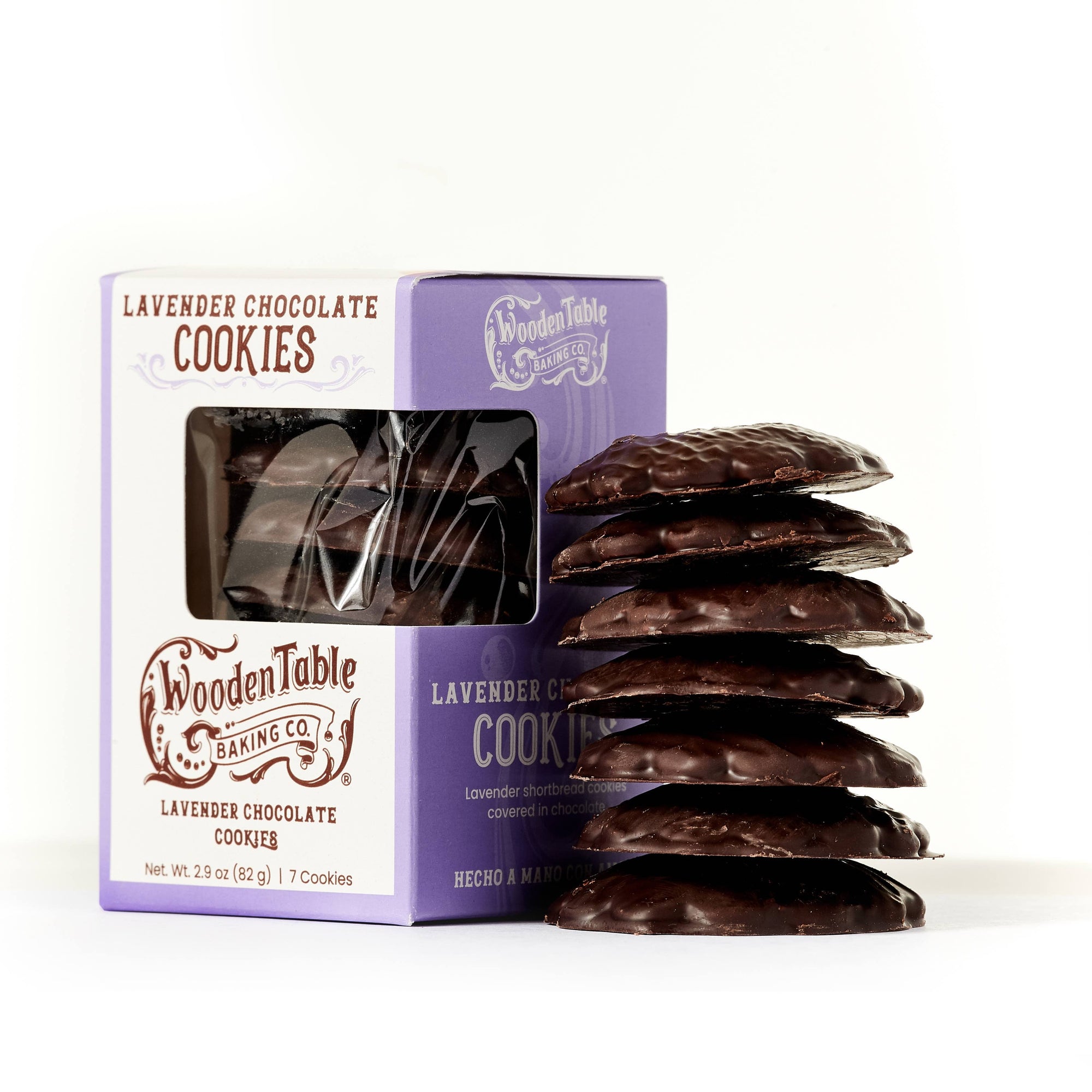 Chai Chocolate Tea Cookies (GF) 6/4oz Case Wooden Table Baking Co.