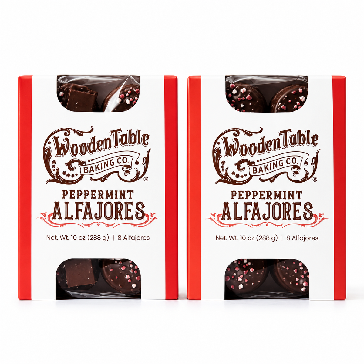 Christmas Special Edition: Peppermint Chocolate Alfajores