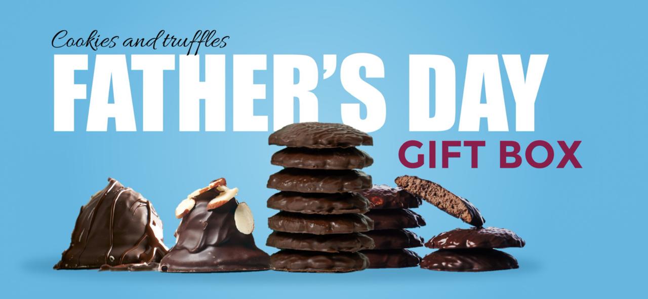 Father´s Day Box: Cookies & Chocolate Wooden Table Baking Co.