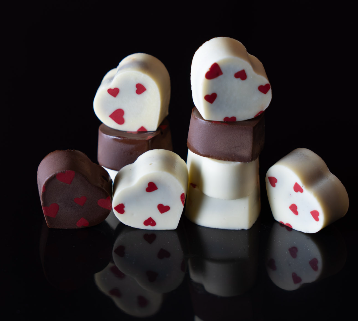 Heart Shaped Chocolate Bonbons