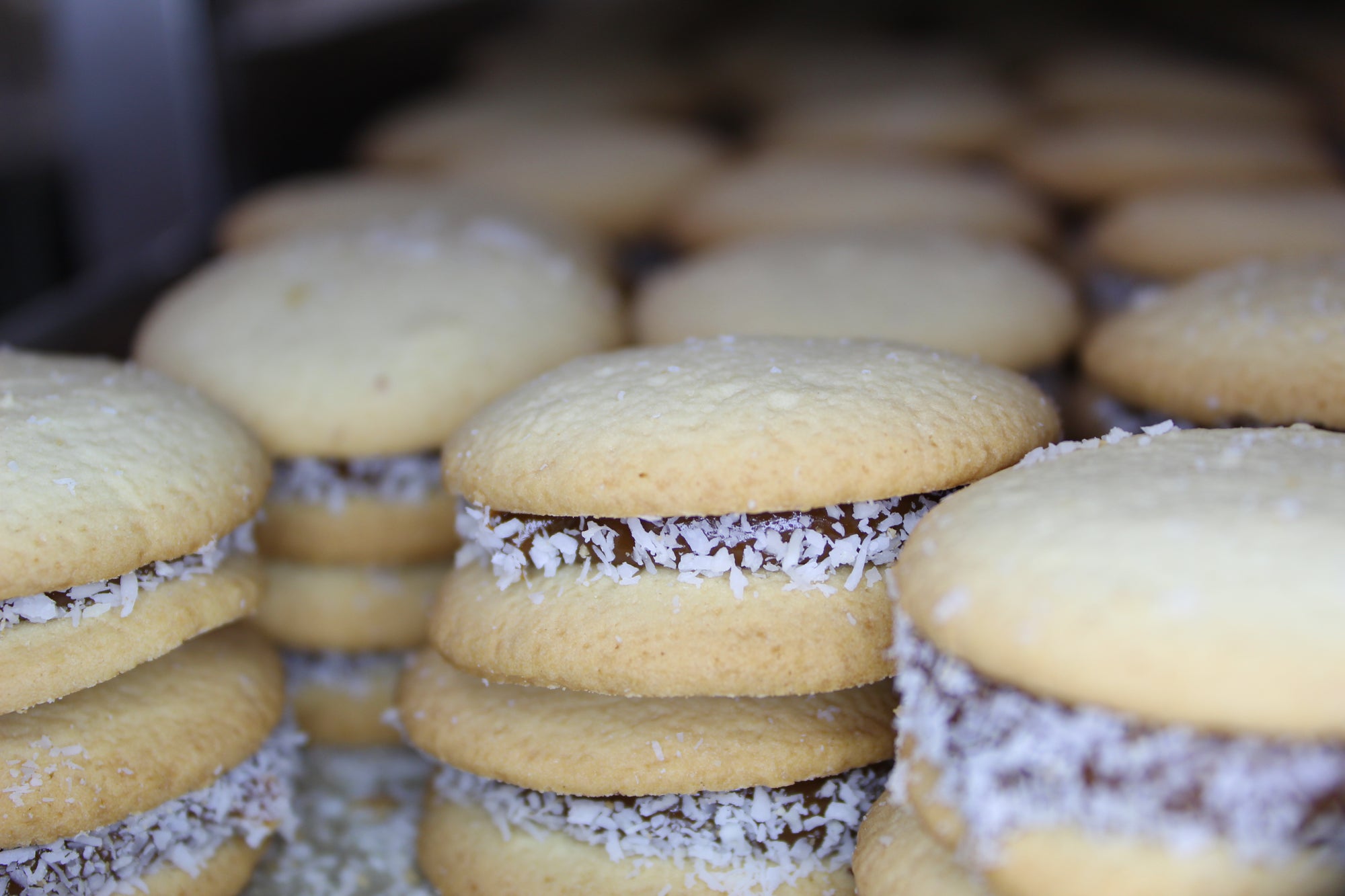 Traditional Alfajores Wooden Table Baking Co.