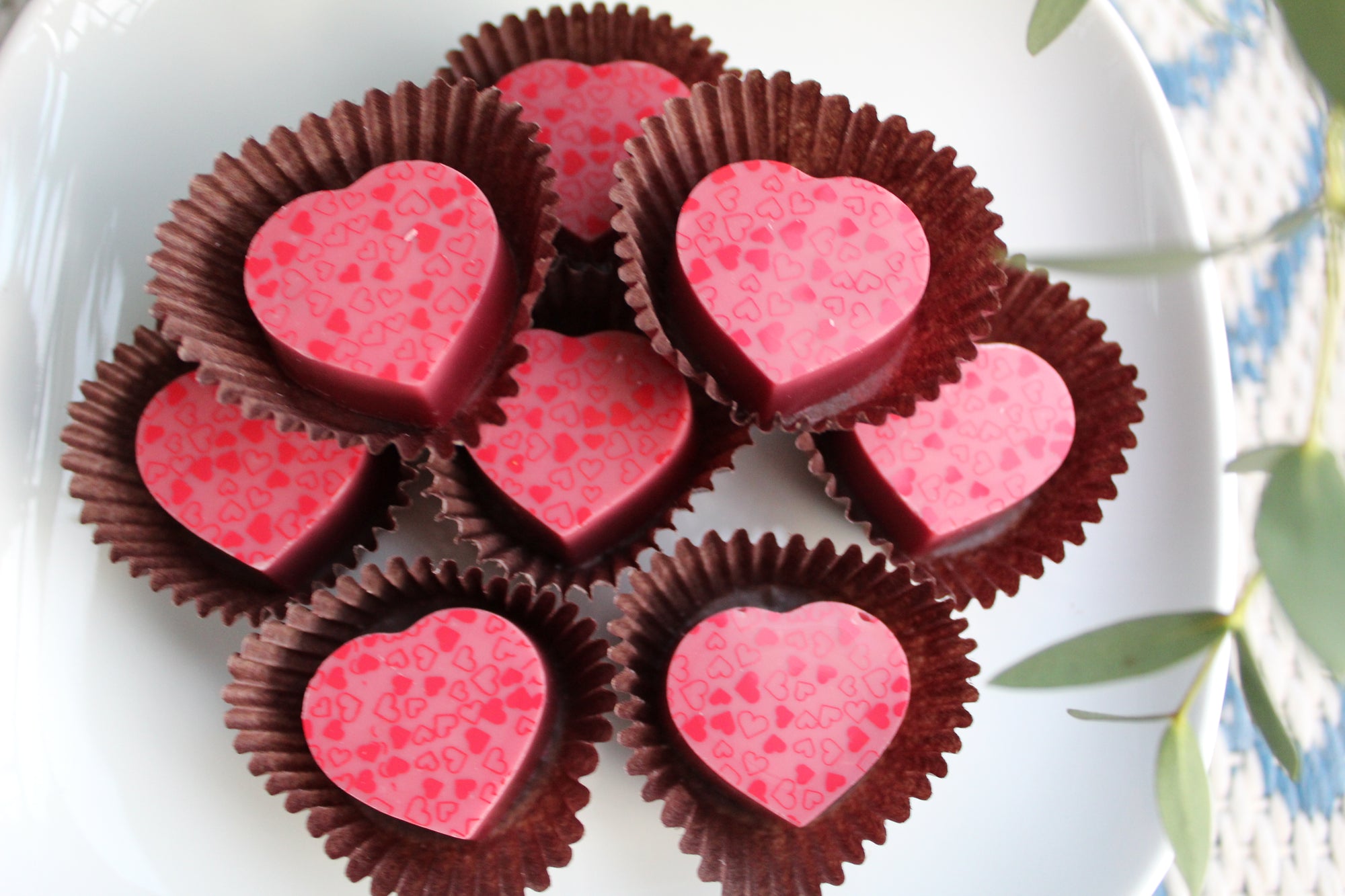 I Heart You: Valentine's Day Corazón Bonbons Wooden Table Baking Co.