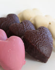 Mixed Heart shaped alfajores Wooden Table Baking Co.