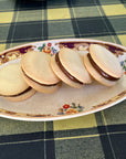 Traditional Alfajores No Gluten Case Wooden Table Baking Co.