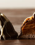 Dark Chocolate & Dulce de Leche Truffles Wooden Table Baking Co.