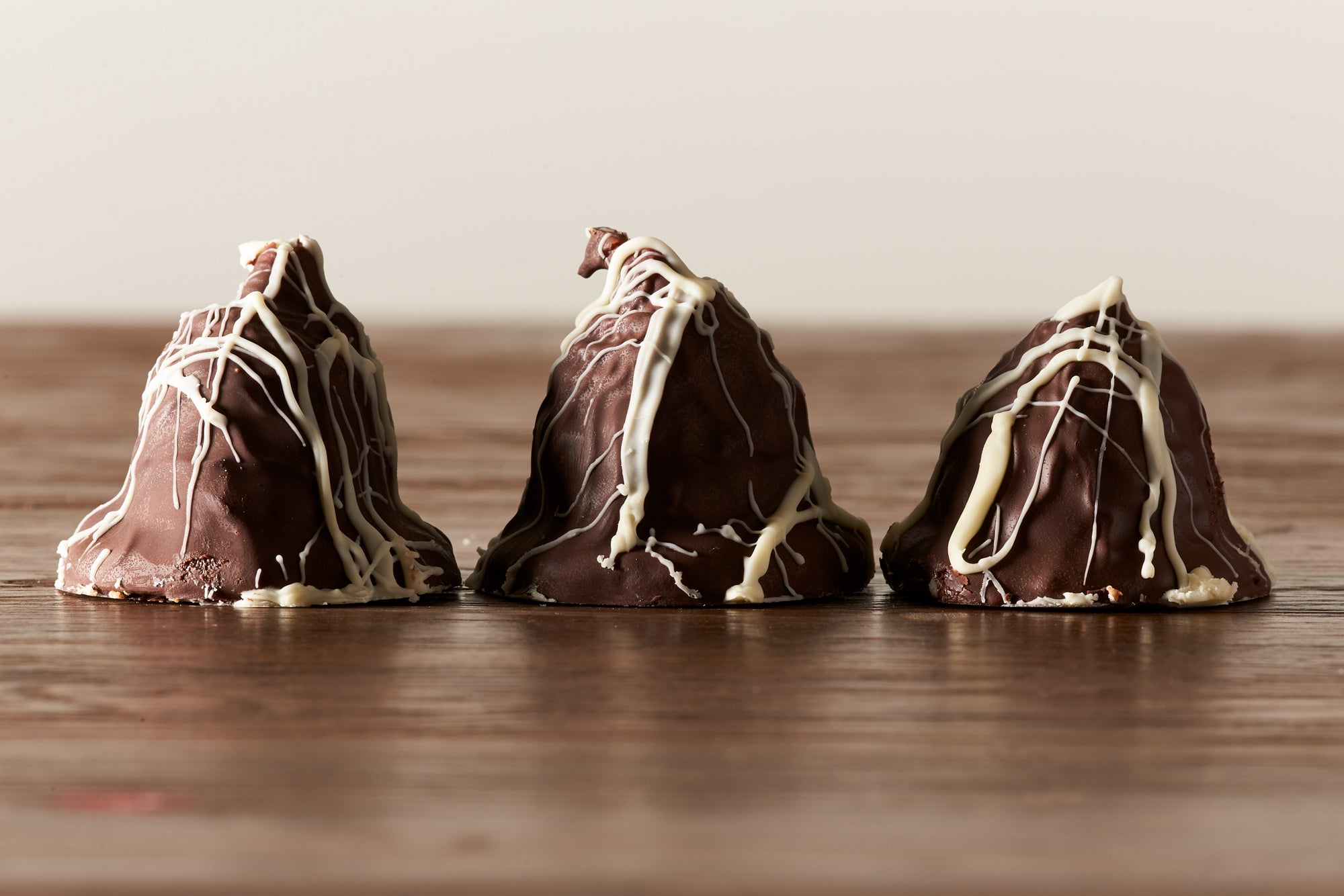 Conitos Dulce de Leche Truffles: Dark Chocolate Wooden Table Baking Co.