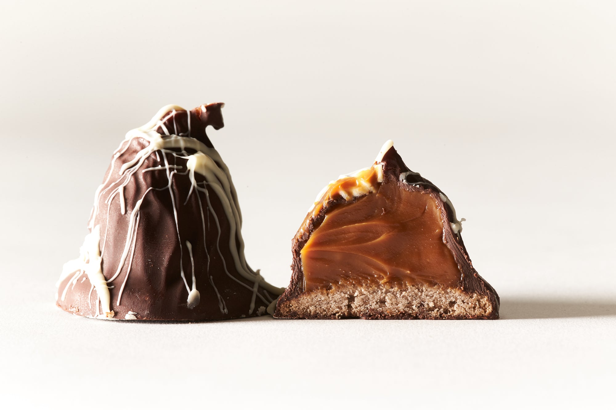 Conitos Dulce de Leche Truffles: Dark Chocolate (8) Wooden Table Baking Co.
