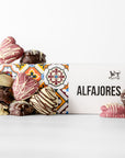 Mixed Heart shaped alfajores Wooden Table Baking Co.