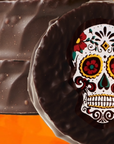 alfajor with skull design