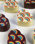 Piruleta: chocolate arcoíris
