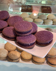 Ube alfajores (16) Wooden Table Baking Co.