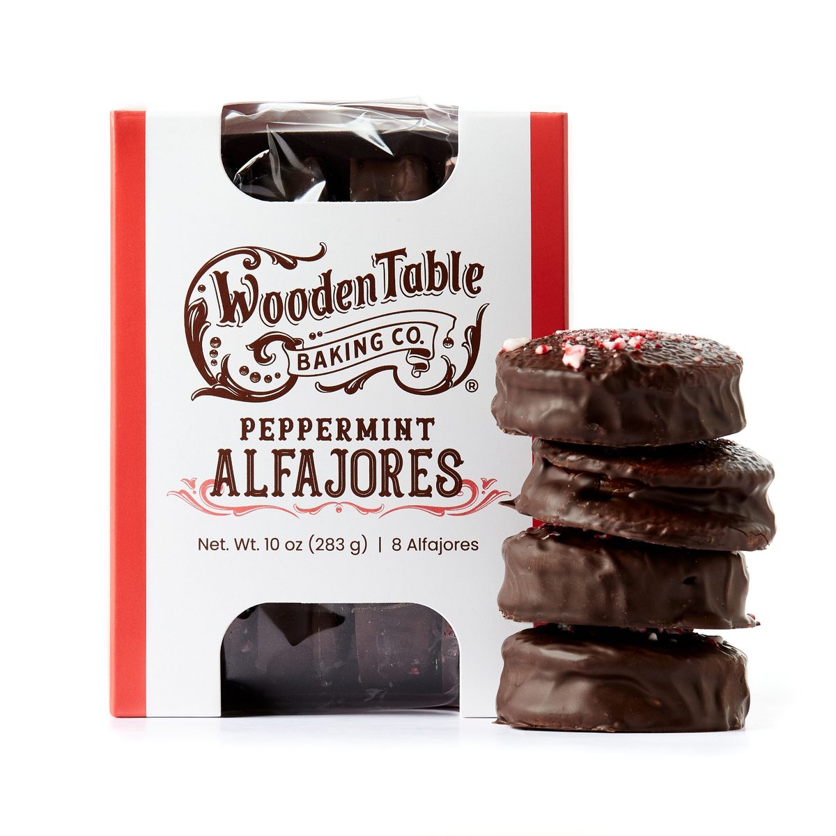 Alfajores de Chocolate y Menta