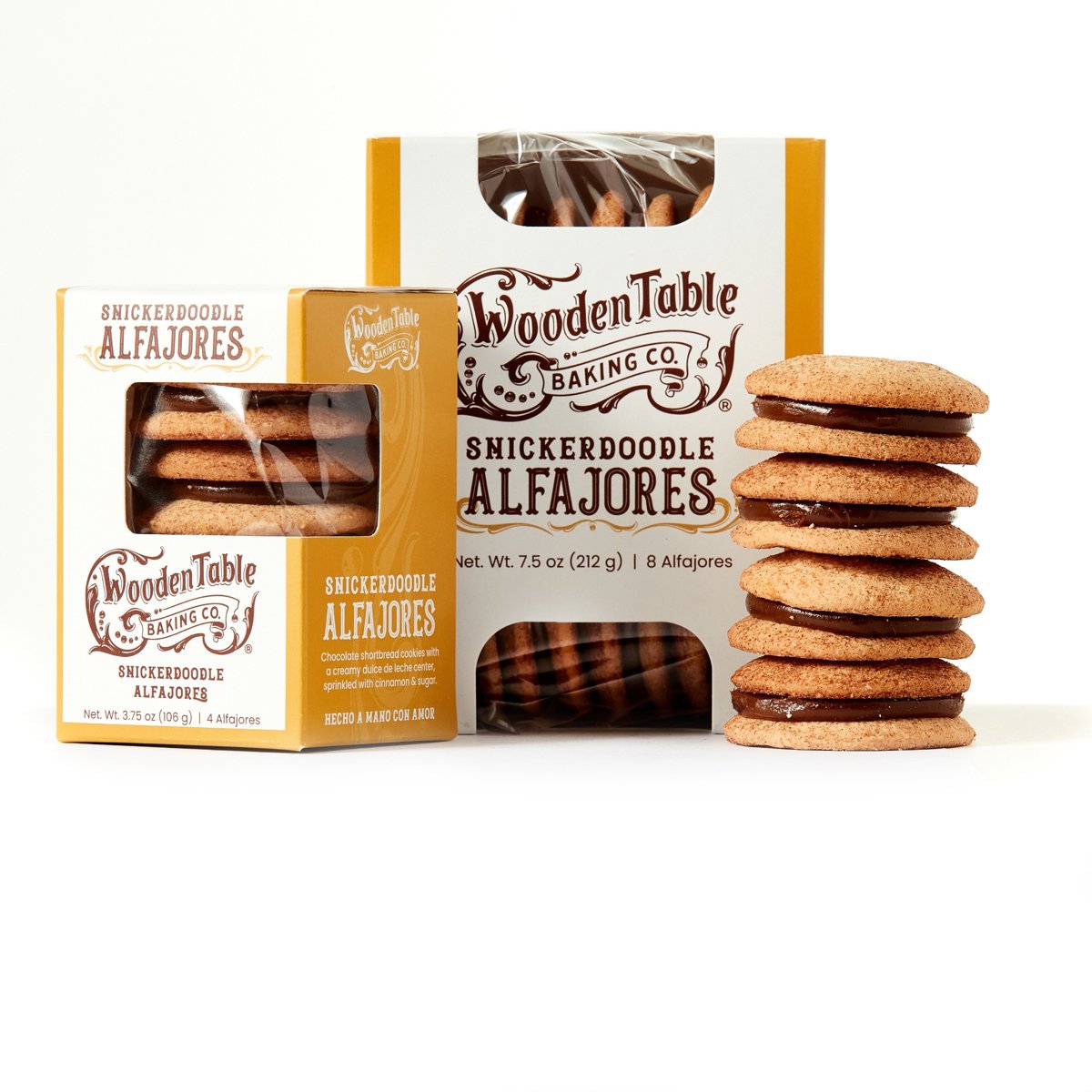 Alfajores de Canela con Dulce de Leche
