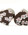 Spring Flowers Bonbons: Dark Chocolate & Dulce de Leche Wooden Table Baking Co.