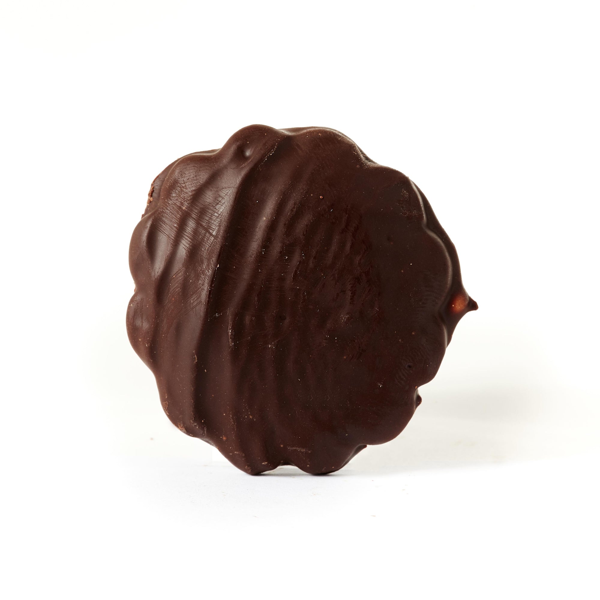  Top View of a Gluten-Free Chai Chocolate Tea Cookie