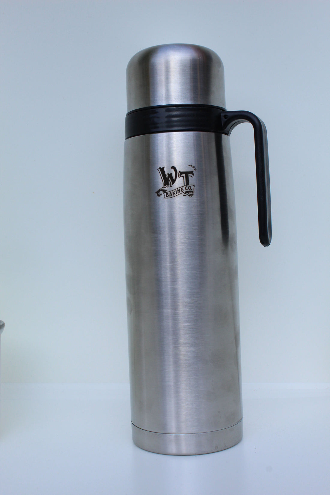 Stainless Steel Yerba Mate Thermo Wooden Table Baking Co.