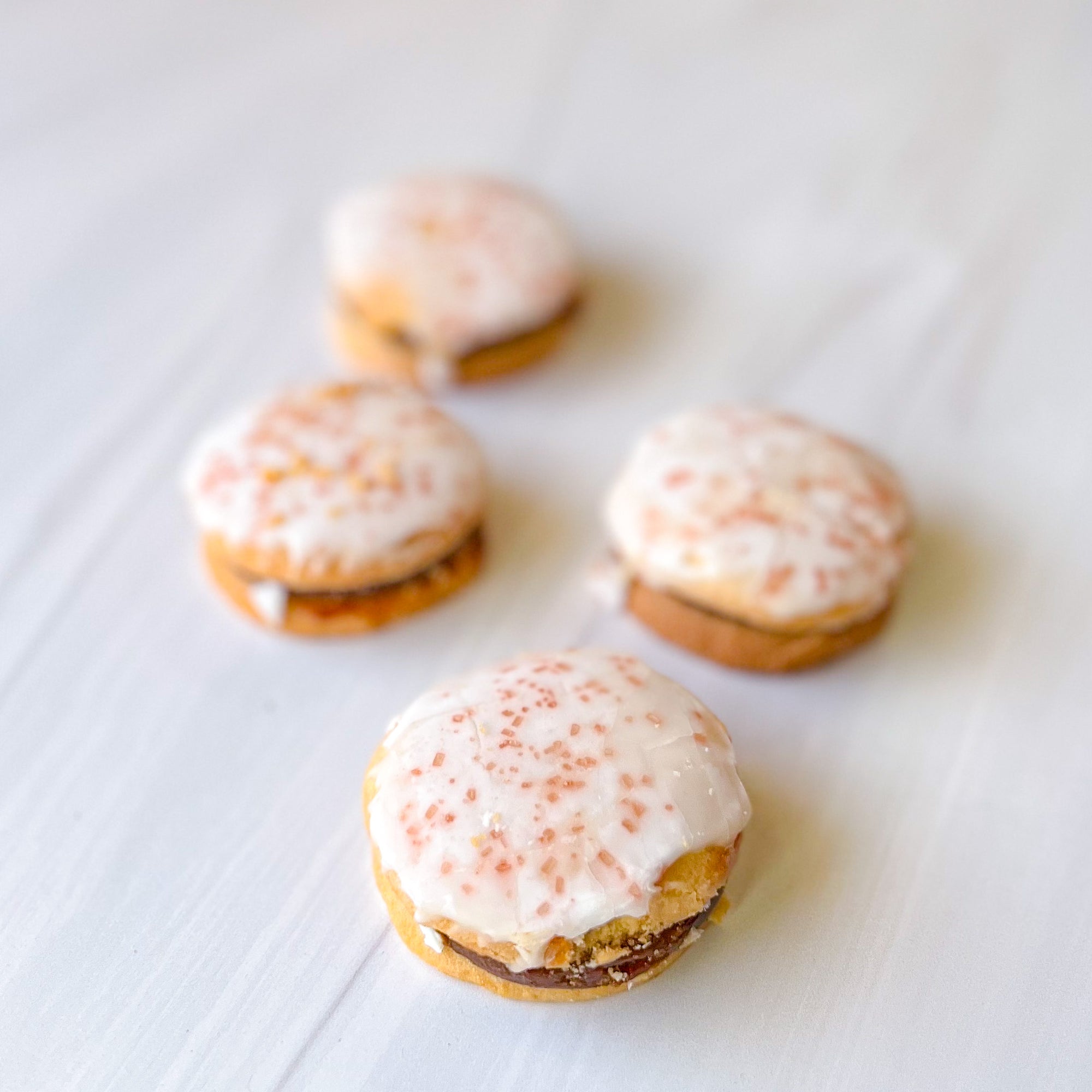 Passion Fruit Alfajores (16) Wooden Table Baking Co.