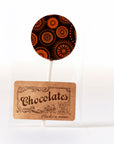 Lollipop: Dark Chocolate + Almond Butter (vegan) Wooden Table Baking Co.