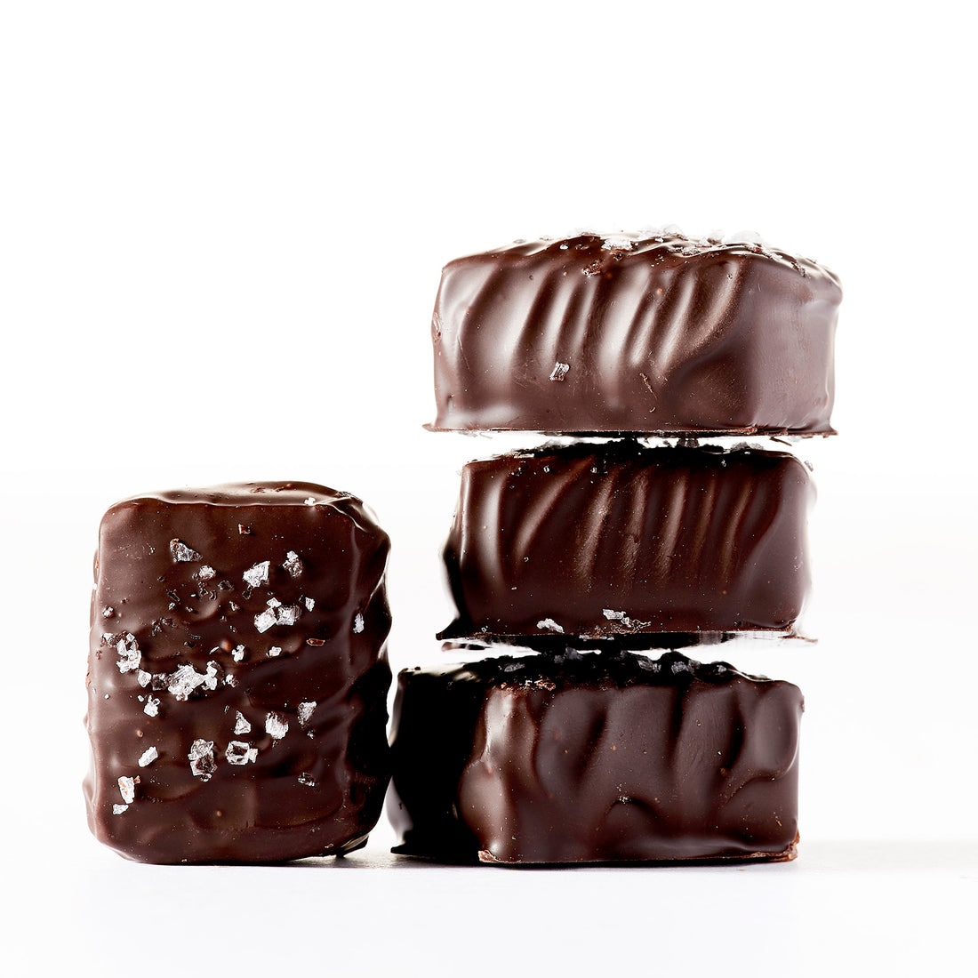 Sea Salt Chocolate Caramels (4) Wooden Table Baking Co.
