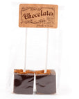 Hot Chocolate Stirrers: Dark Chocolate + Cayenne Wooden Table Baking Co.