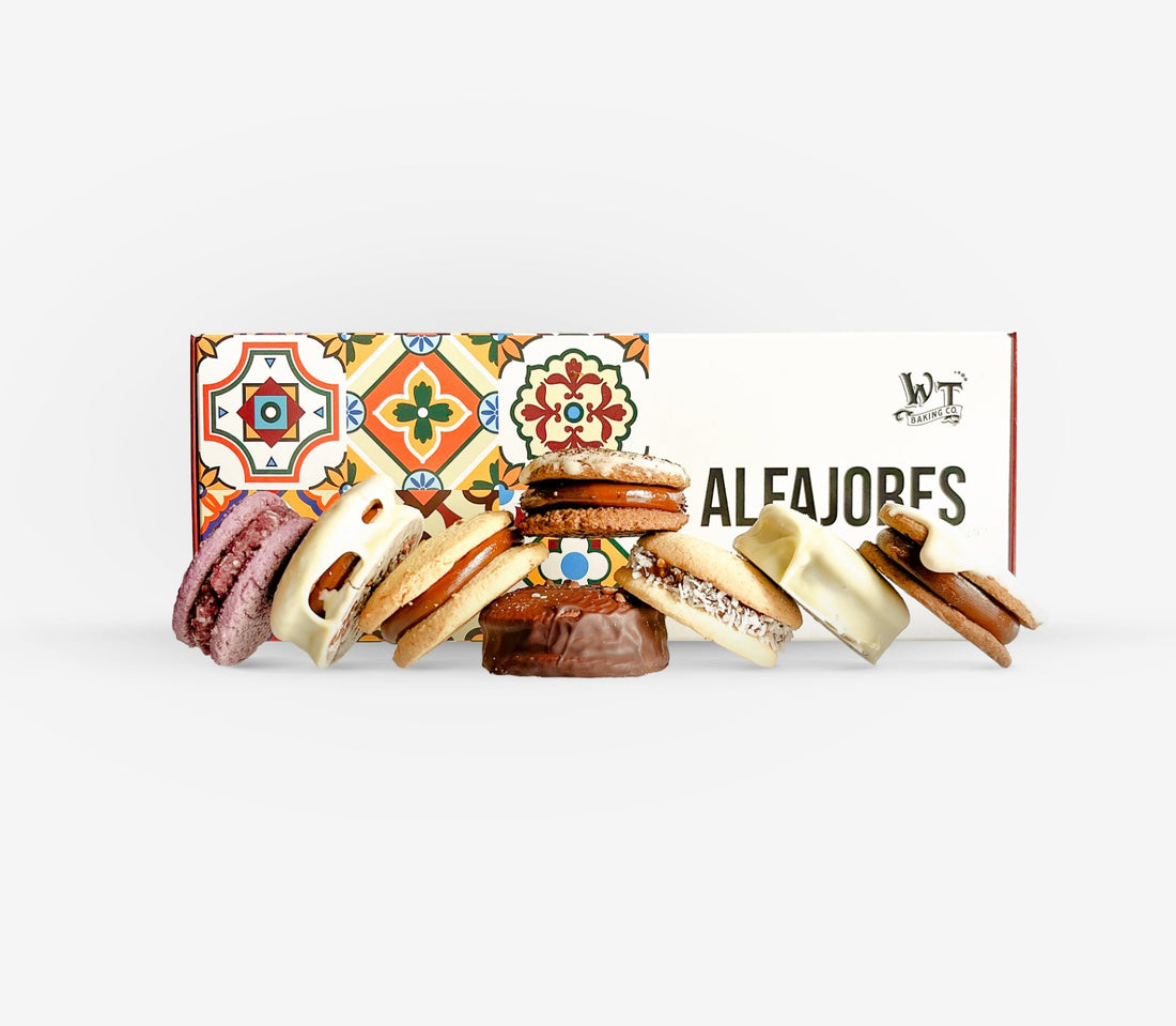 Curated Gourmet Alfajores & Cookies Box Wooden Table Baking Co.